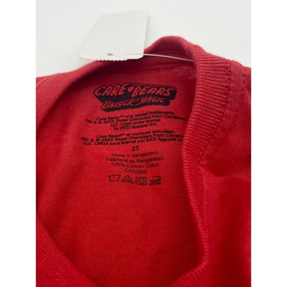 Care Bears True North Bear Rare Toys R Us Exclusive Kids T-shirt Shirt Red 3T - Picture 4 of 4